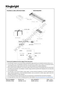 KB-B100SURKW Datasheet Page 4