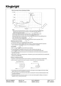 KB-B100SURKW Datasheet Page 6