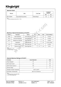 KB-C100SRW Datasheet Page 2