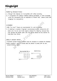 KB-C100SRW Datasheet Page 6