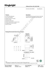 KB-D100SRW Datasheet Cover