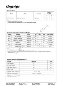 KB-D100SURKW Datasheet Page 2