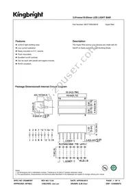 KB-F100SURKW Datasheet Cover