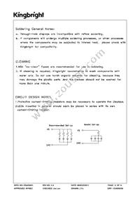 KB-G100SRW Datasheet Page 6