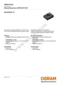 KB HAVPA1.12-UUVT-FKT1-20-R33-Z Datasheet Cover