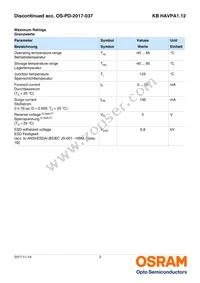 KB HAVPA1.12-UUVT-FKT1-20-R33-Z Datasheet Page 3