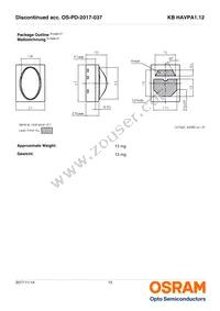 KB HAVPA1.12-UUVT-FKT1-20-R33-Z Datasheet Page 13