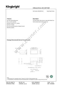 KB2400SYKW Datasheet Cover