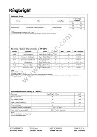 KB2400SYKW Datasheet Page 2