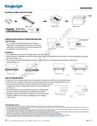 KB2500CGKD Datasheet Page 4