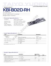 KBI-B02D-RH Datasheet Cover