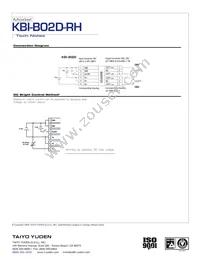 KBI-B02D-RH Datasheet Page 3