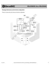 KBJ2504G Datasheet Page 3