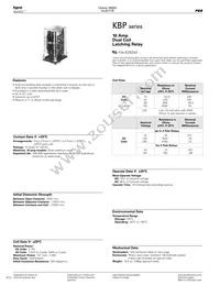 KBP-11DG-110 Datasheet Cover