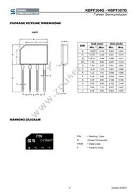 KBPF307G B0G Datasheet Page 4