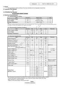 KC2016K64.0000C3GN00 Datasheet Page 3