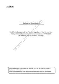 KC355WD7LP225MV01K Datasheet Cover