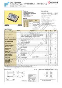 KC7050C48.0000C50D00 Datasheet Cover