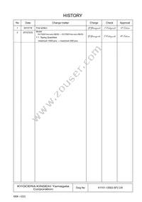 KC7050Y156.250L30EZU Datasheet Page 2