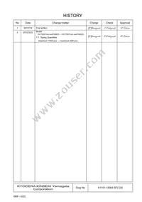 KC7050Y200.000P30EZU Datasheet Page 2