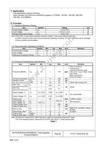 KC7050Y200.000P30EZU Datasheet Page 3