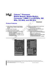 KC80524KX366128SL3C7 Datasheet Cover