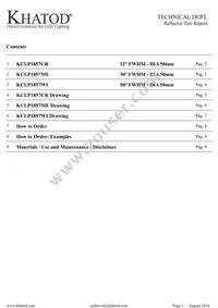 KCLP1857CR Datasheet Cover