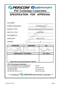 KD3270031 Datasheet Cover