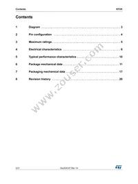 KF25BDT-TR Datasheet Page 2