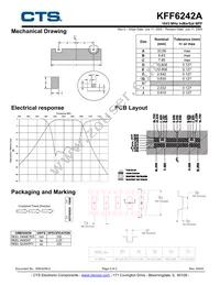 KFF6242A Datasheet Page 2