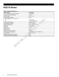 KGZ-10SP-5PIN REV1 Datasheet Page 2