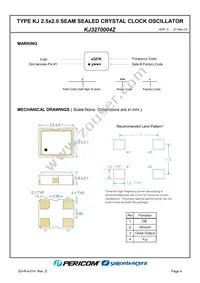 KJ3270004Z Datasheet Page 6