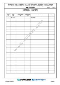 KK3270049 Datasheet Page 2