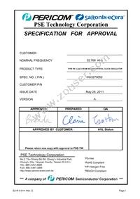 KK3270052 Datasheet Cover