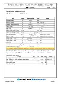 KK3270052 Datasheet Page 3