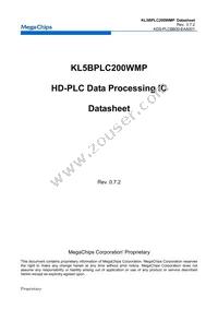KL5BPLC200WMP Datasheet Cover