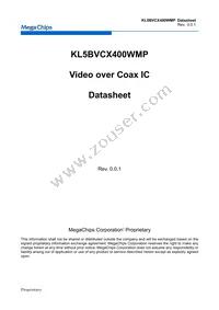 KL5BVCX400WMP Datasheet Cover
