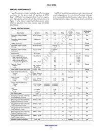KLI-2104-DAA-ED-AA Datasheet Page 6