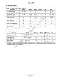 KLI-2104-DAA-ED-AA Datasheet Page 17