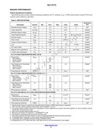 KLI-2113-DAA-ED-AA Datasheet Page 6