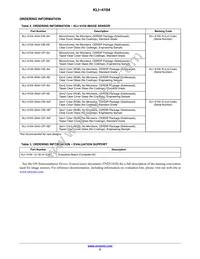 KLI-4104-RAA-CP-AA Datasheet Page 2