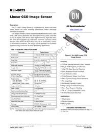 KLI-8023-DAA-ED-AA Datasheet Cover