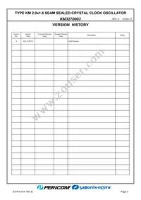 KM3270003 Datasheet Page 2