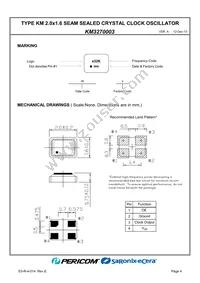 KM3270003 Datasheet Page 6