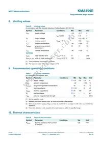 KMA199E Datasheet Page 8