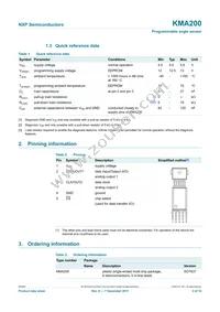 KMA200 Datasheet Page 2