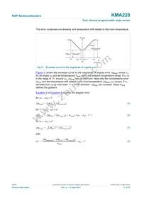 KMA220J Datasheet Page 17