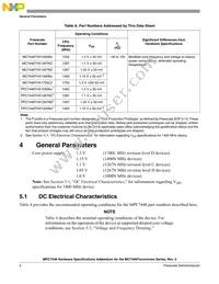 KMC7448THX1400ND Datasheet Page 2