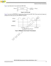 KMC7448VU1267ND Datasheet Page 19