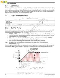 KMC8112TVT2400V Datasheet Page 16